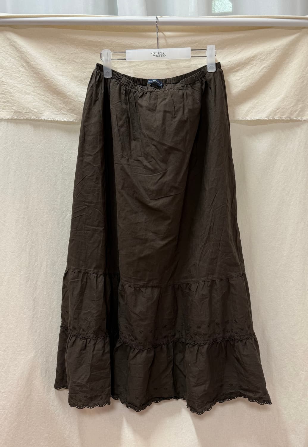 브랜디멜빌 프릴 롱스커트brown 상품이미지1