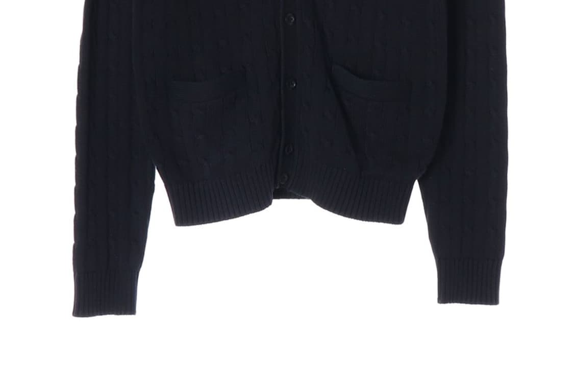 NOTON 빈티지 꽈배기 가디건 S 상품이미지5