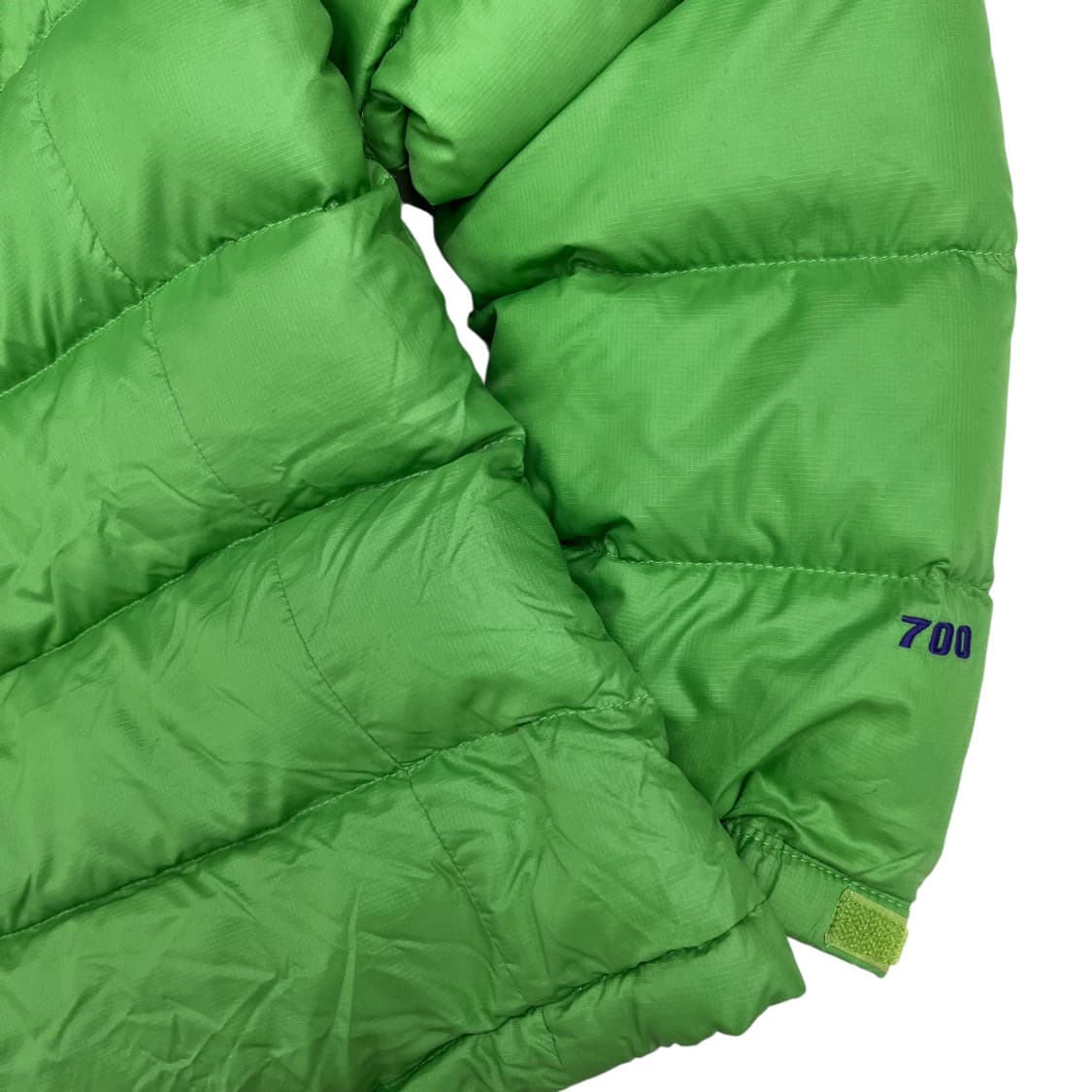 노스페이스 퍼플로고 그린 후드패딩 90 상품이미지8
