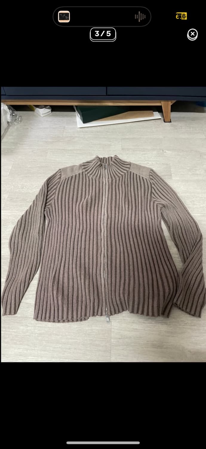 (쿠기님 착용)  당일 구매 17!!!! 아워레가시 니트 집업 46 상품이미지3