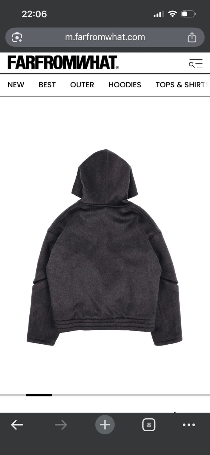 파프롬왓 후드자켓 1사이즈 판매합니다 상품이미지2