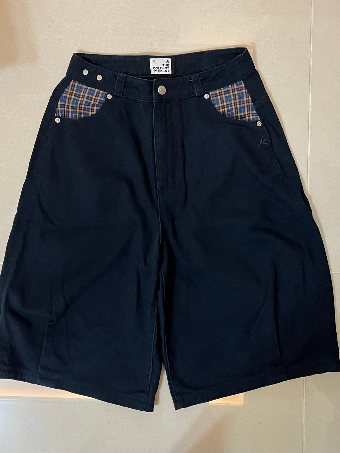 더콜디스트모먼트 TCM check pocket half pants 상품이미지5