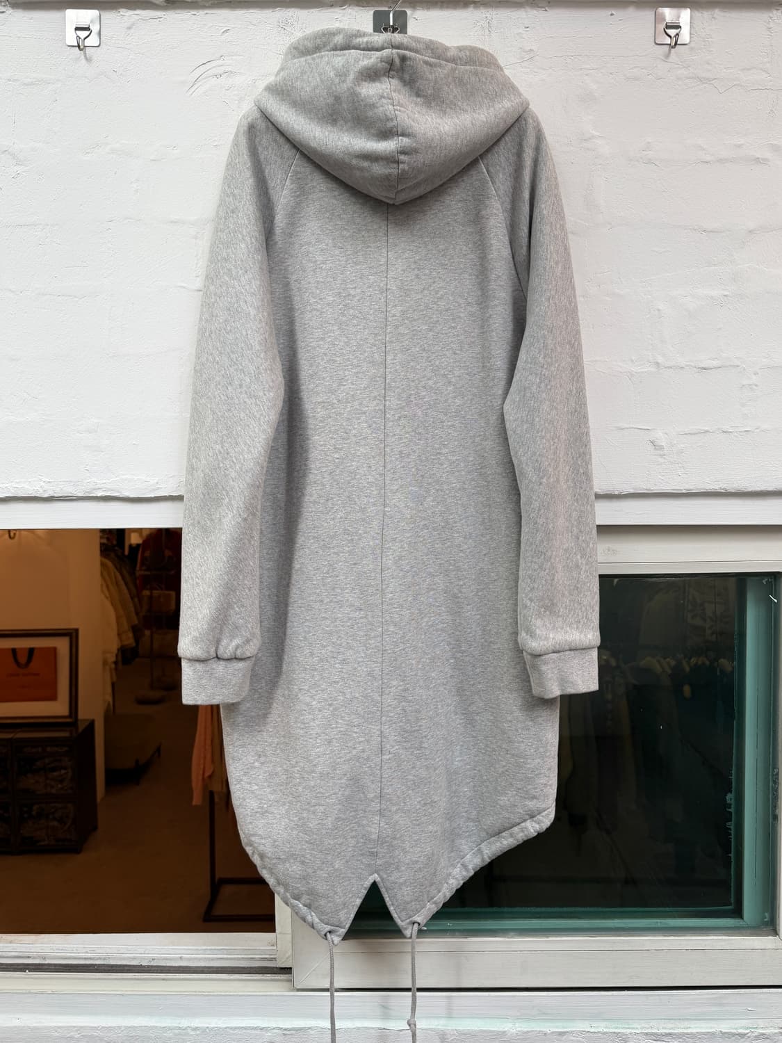 Alexander Wang 후드 집업 코트 그레이 S 상품이미지8