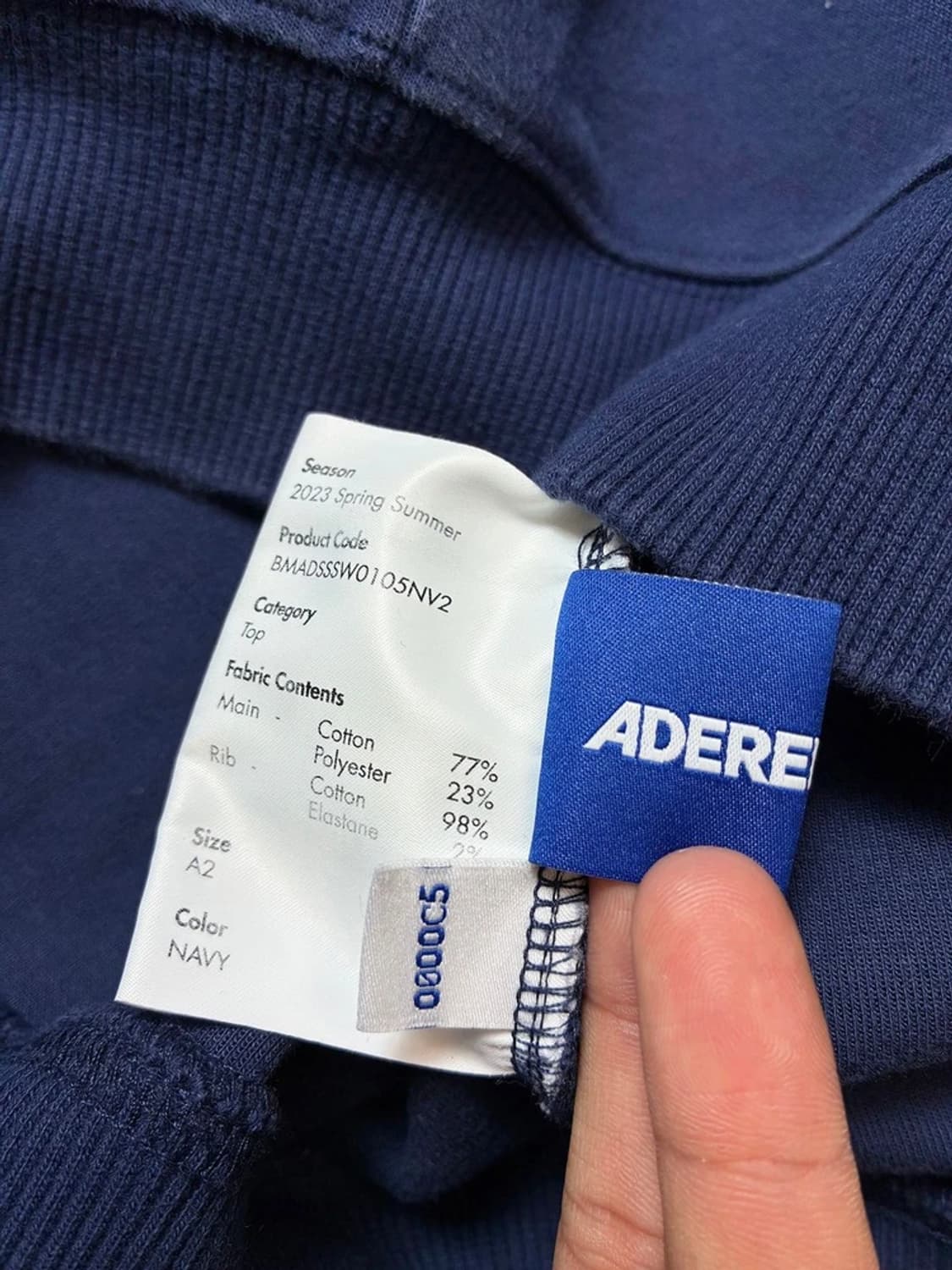 아더에러 23ss 테버 로고 스웻 맨투맨 PN7900 상품이미지10