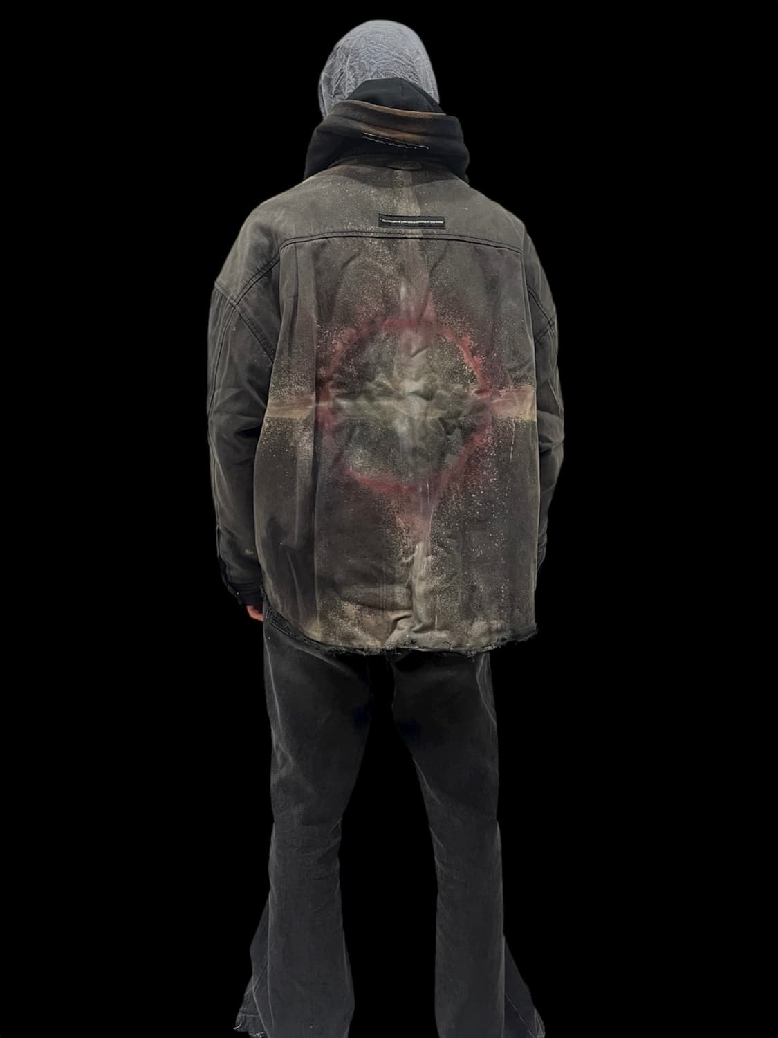 [OS] 빈티지 아카이브 이클립스 컷아웃 쉐르파 데님 자켓 상품이미지6