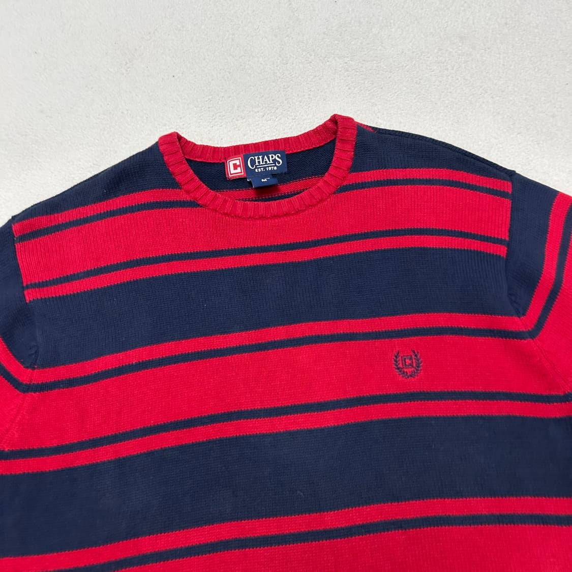 Polo Chaps red striped knit  상품이미지5