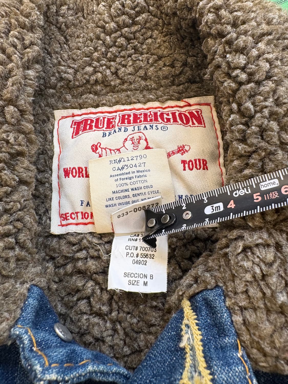 트루릴리전  셰파 데님 자켓 상품이미지4