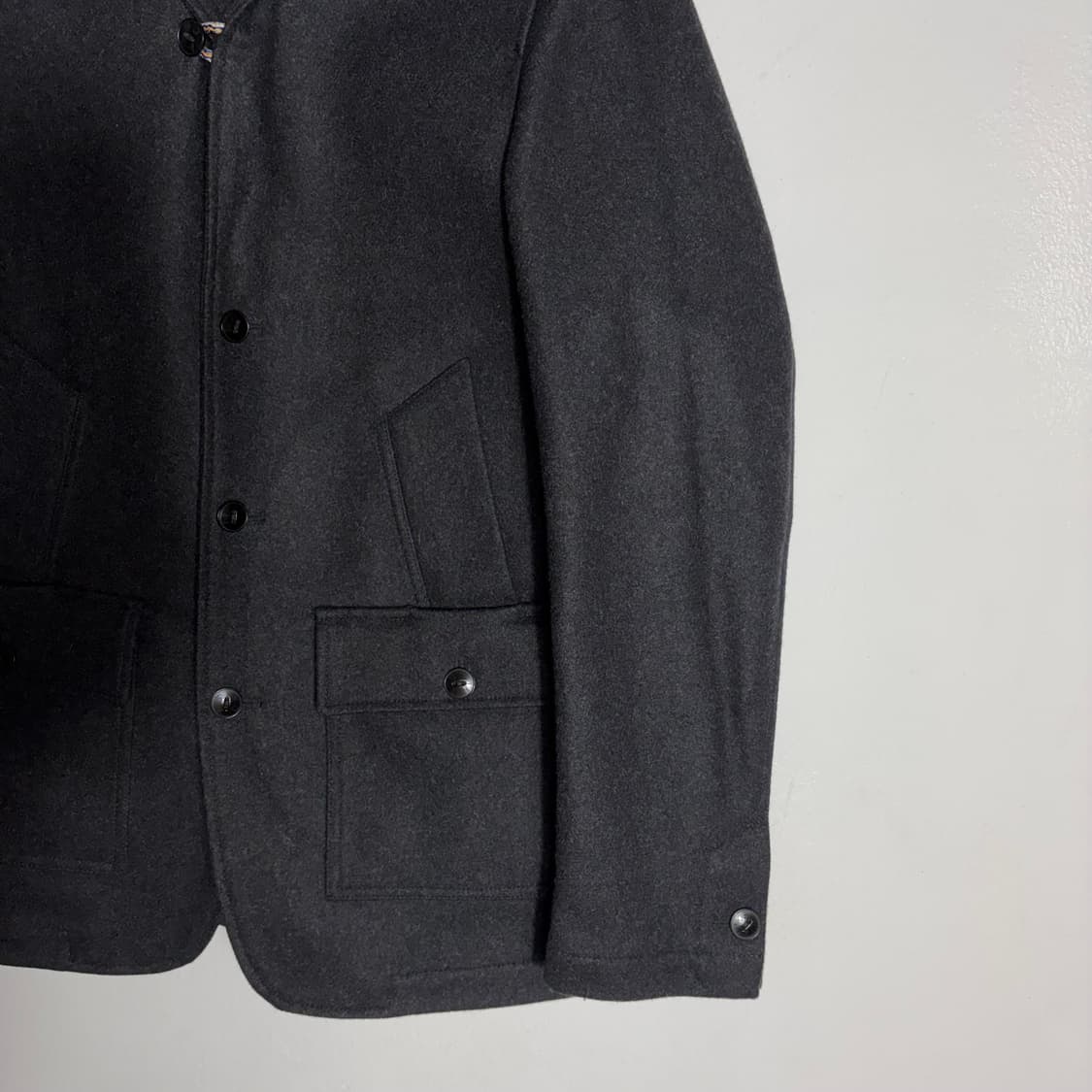 가브스토어 다크그레이 울자켓(Free) 상품이미지4