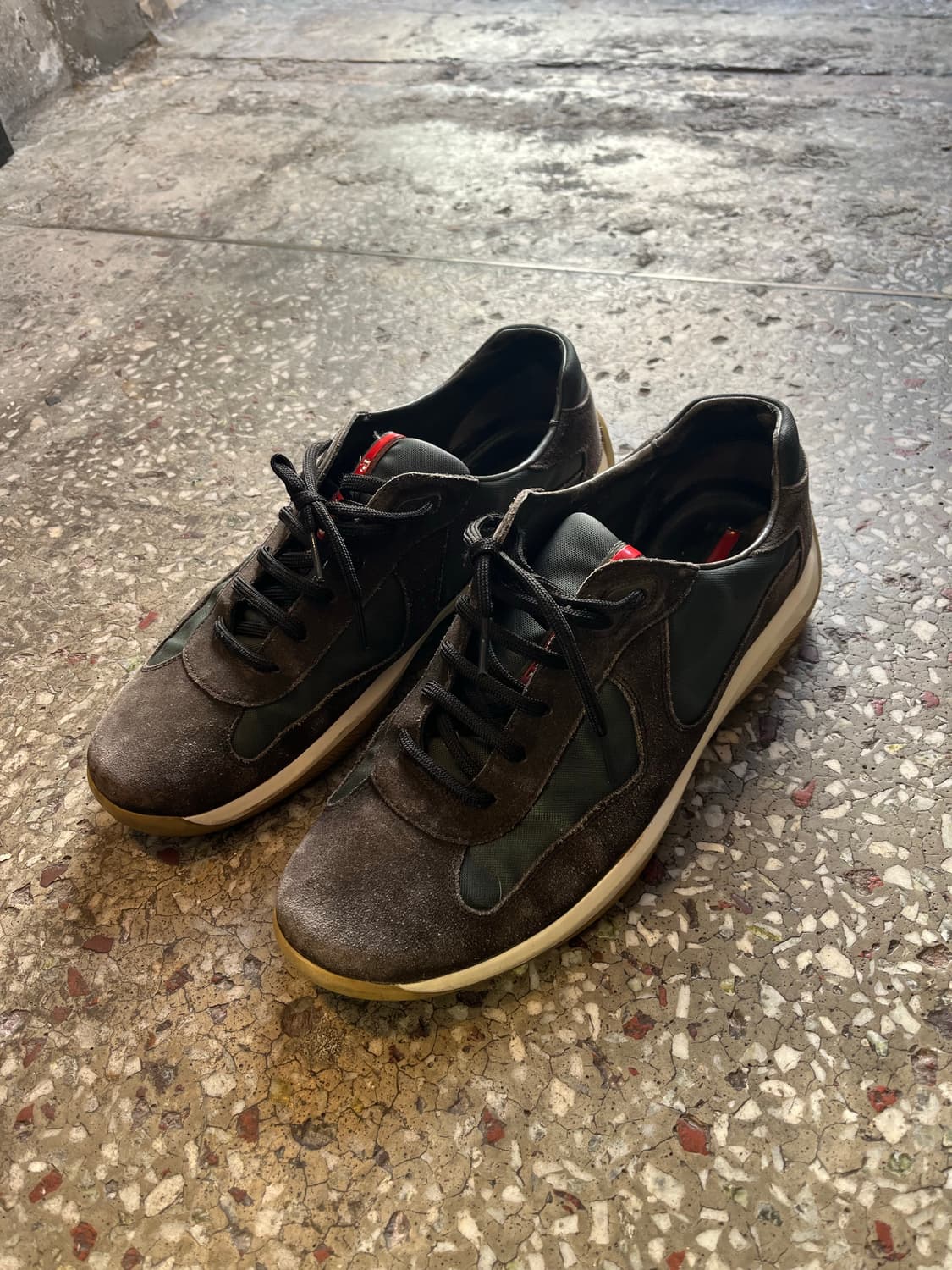 프라다 스웨이드 아메리카컵  상품이미지1