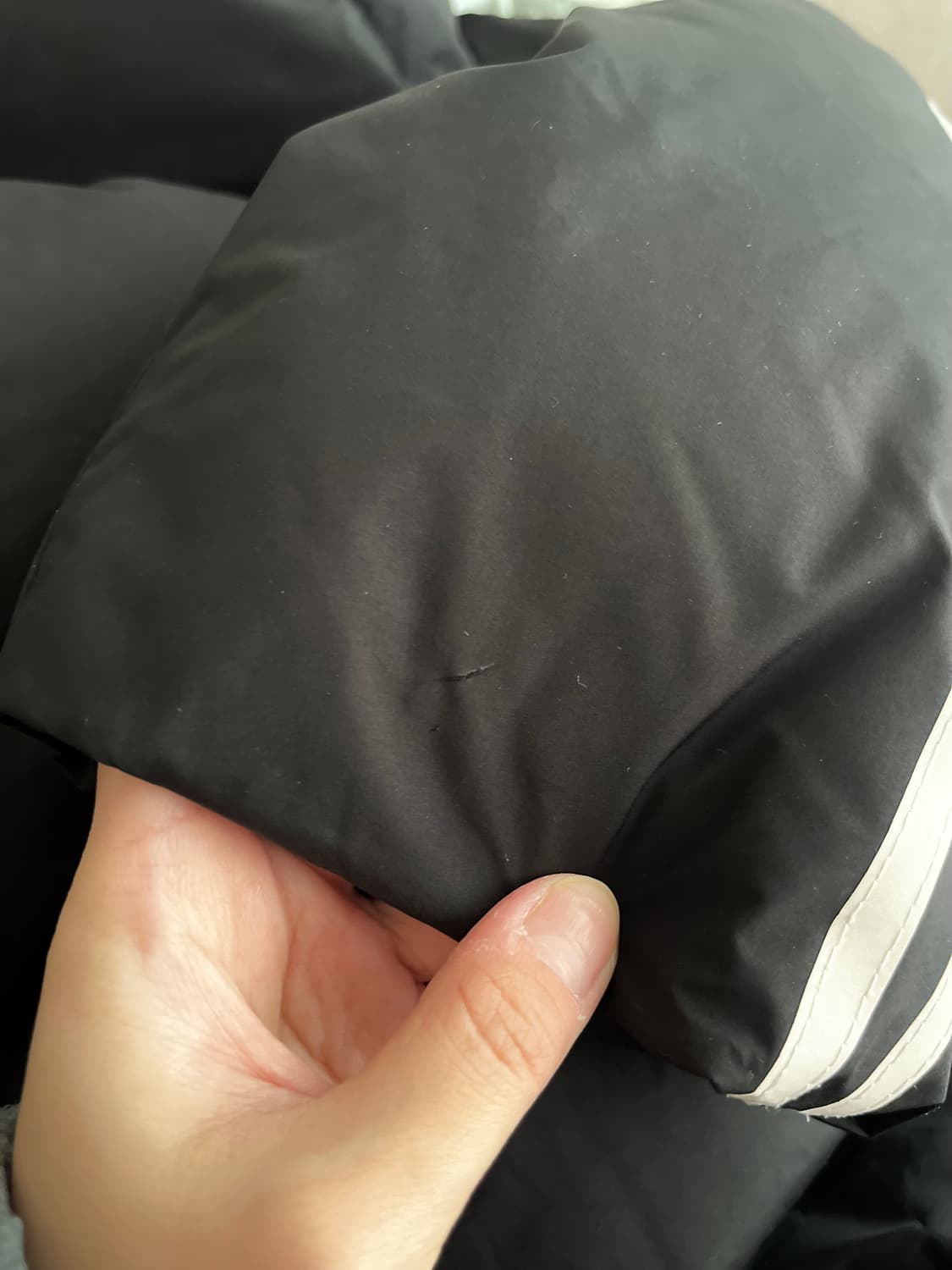 L) 널디 덕다운 롱패딩 블랙 상품이미지8