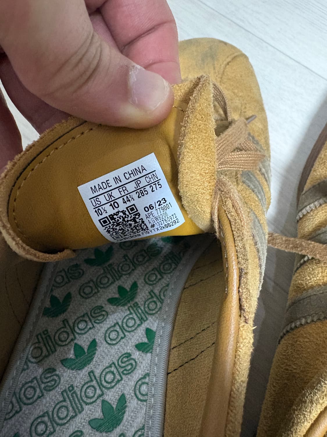 아디다스 토바코 그루엔 메사 브라운 285 상품이미지4