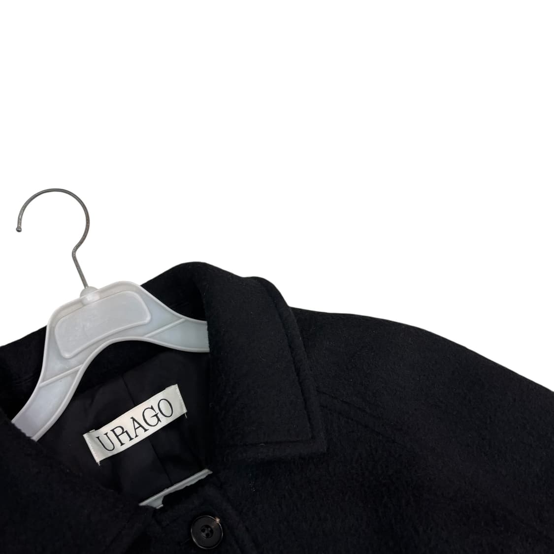 유라고 벨티드 울 코트 상품이미지3