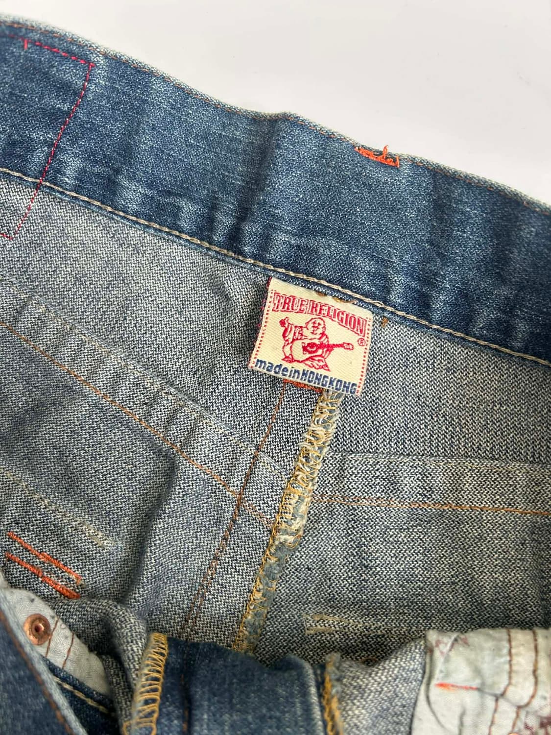 트루릴리젼 엠브로이드 포켓 플레어진 부츠컷 데님 팬츠 상품이미지3