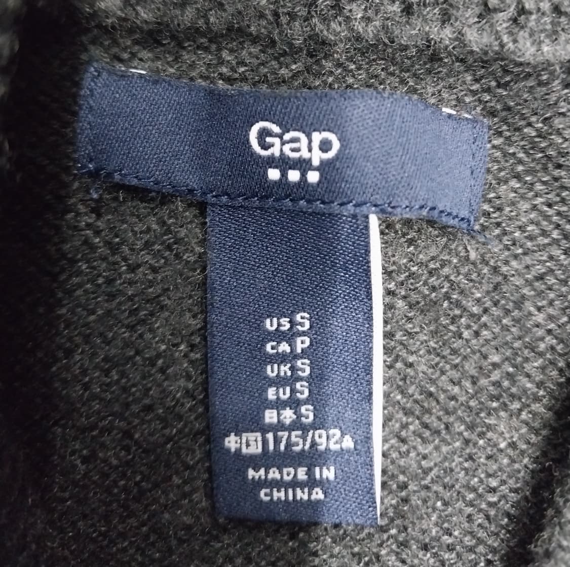 GAP 배색 가디건 자켓 상품이미지3