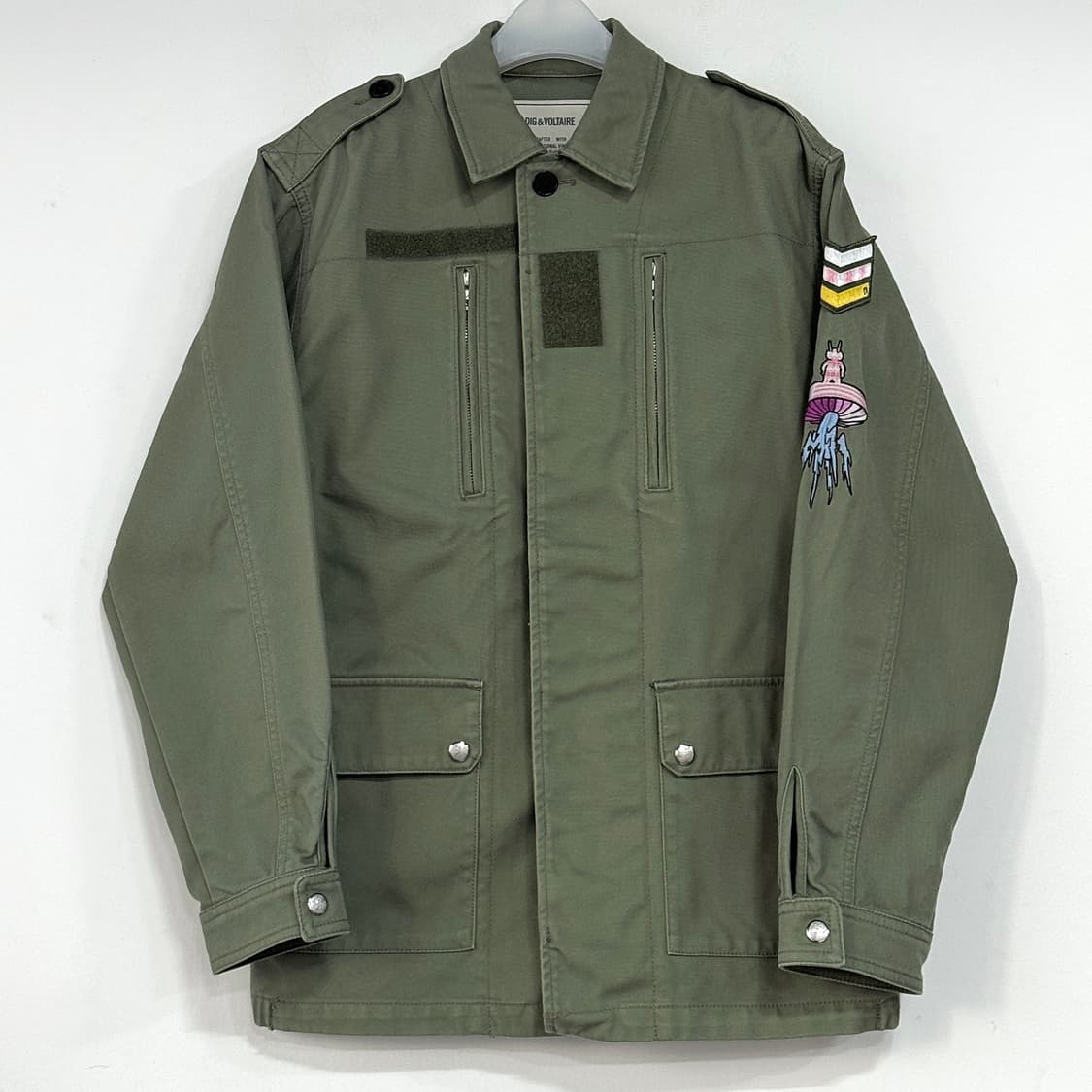 쟈딕앤볼테르 웨이브 자수 야상 자켓 상품이미지4