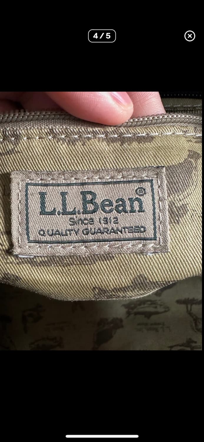 LL Bean 레더 도트백 상품이미지5