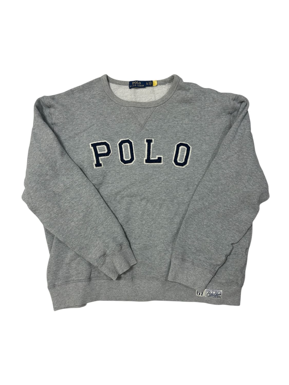 폴로 랄프로렌 글자로고 맨투맨 상품이미지1