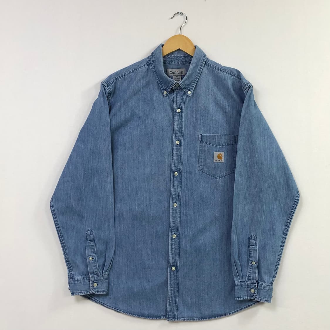 XL 칼하트 데님 셔츠 상품이미지2
