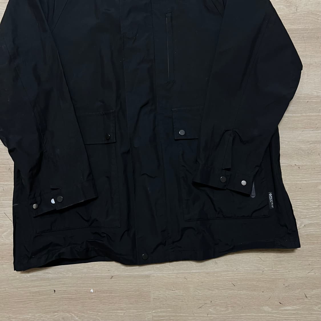 에이플러스 도쿄 퍼텍스 후드 바람막이 필드자켓 [블랙] XL/105 상품이미지3