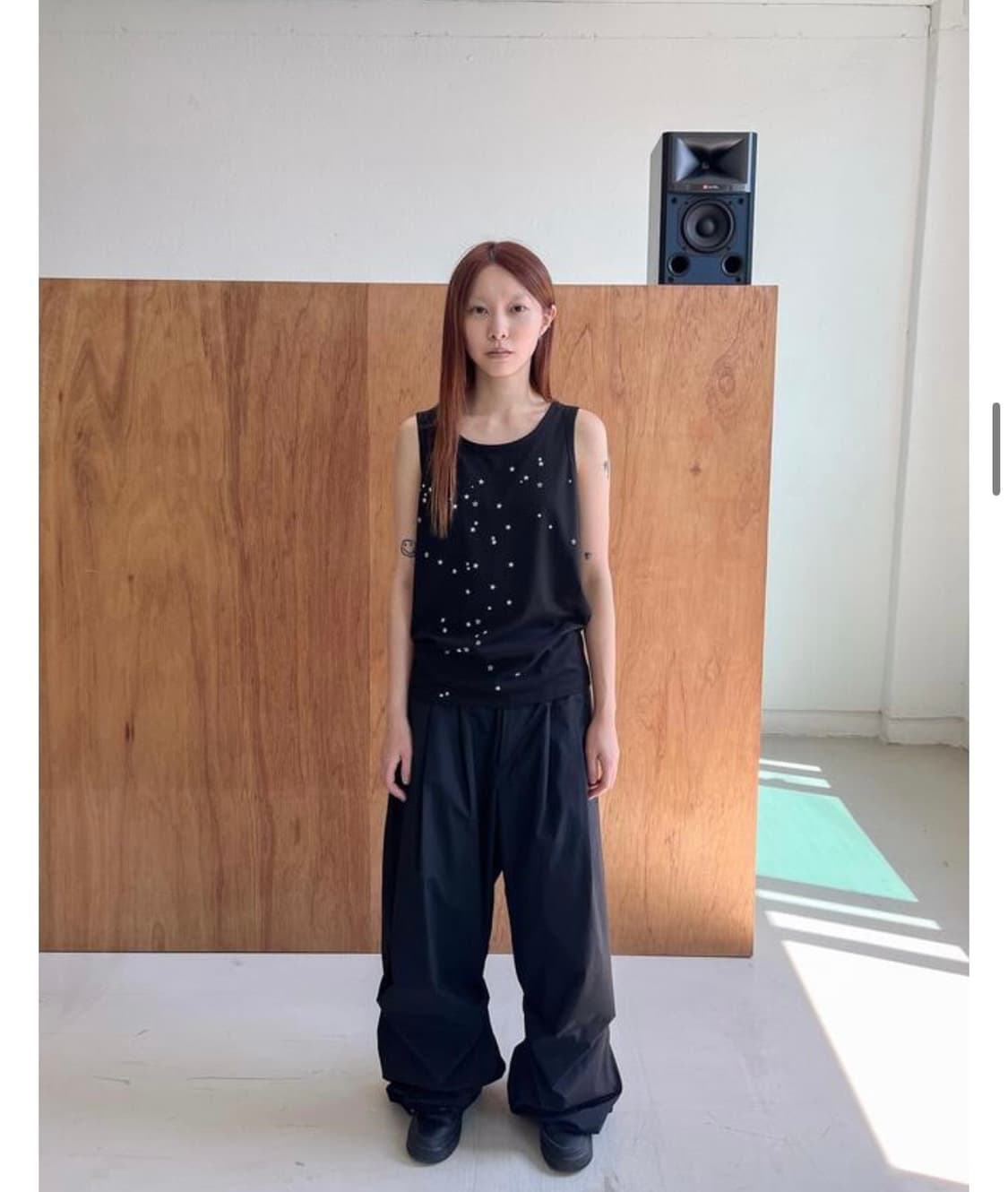 하이파이펑크 (001) Vision Pants_Black 상품이미지3