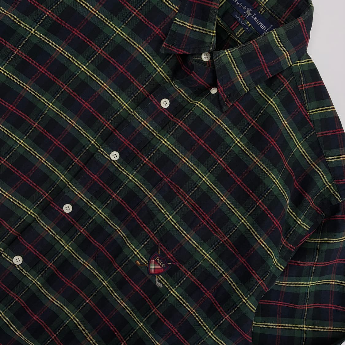 Polo  폴로 랄프로렌 90,s 체크 셔츠  상품이미지3