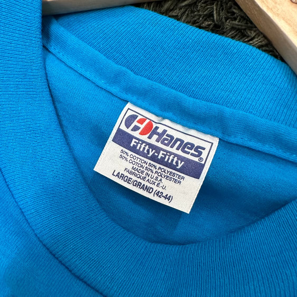 (L) 80s Hanes 빈티지 프린팅 반팔 티셔츠 상품이미지6