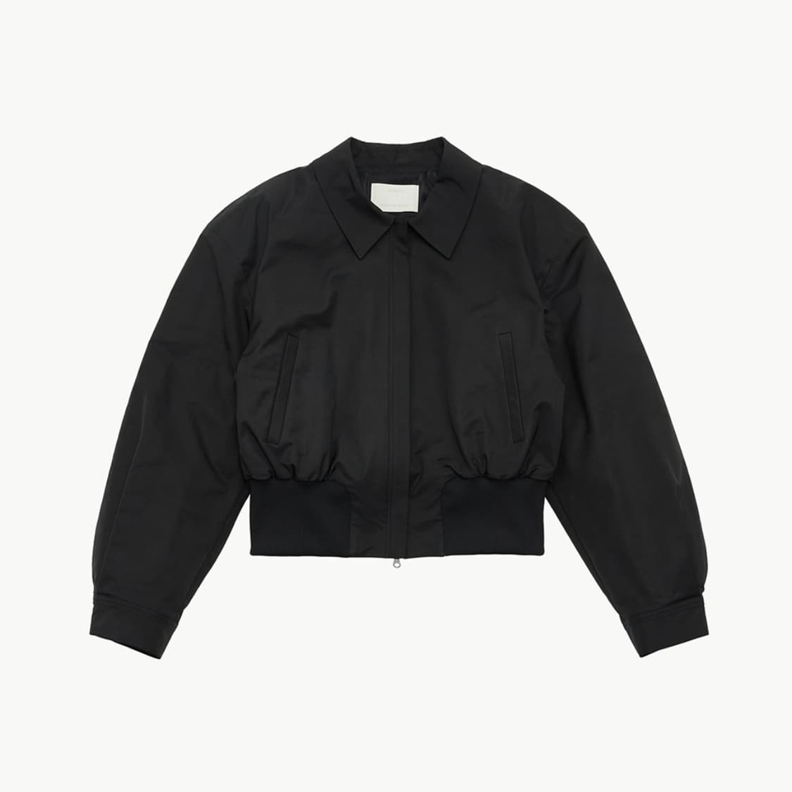 나일론 패디드 크롭 점퍼 상품이미지1