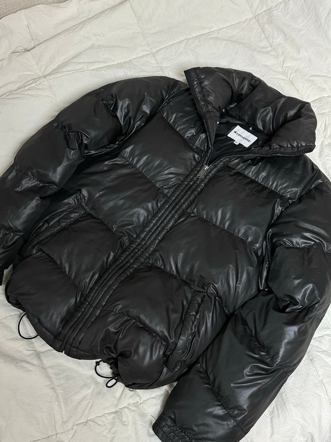 JP 컨버스 패딩 블랙 미디움 상품이미지1