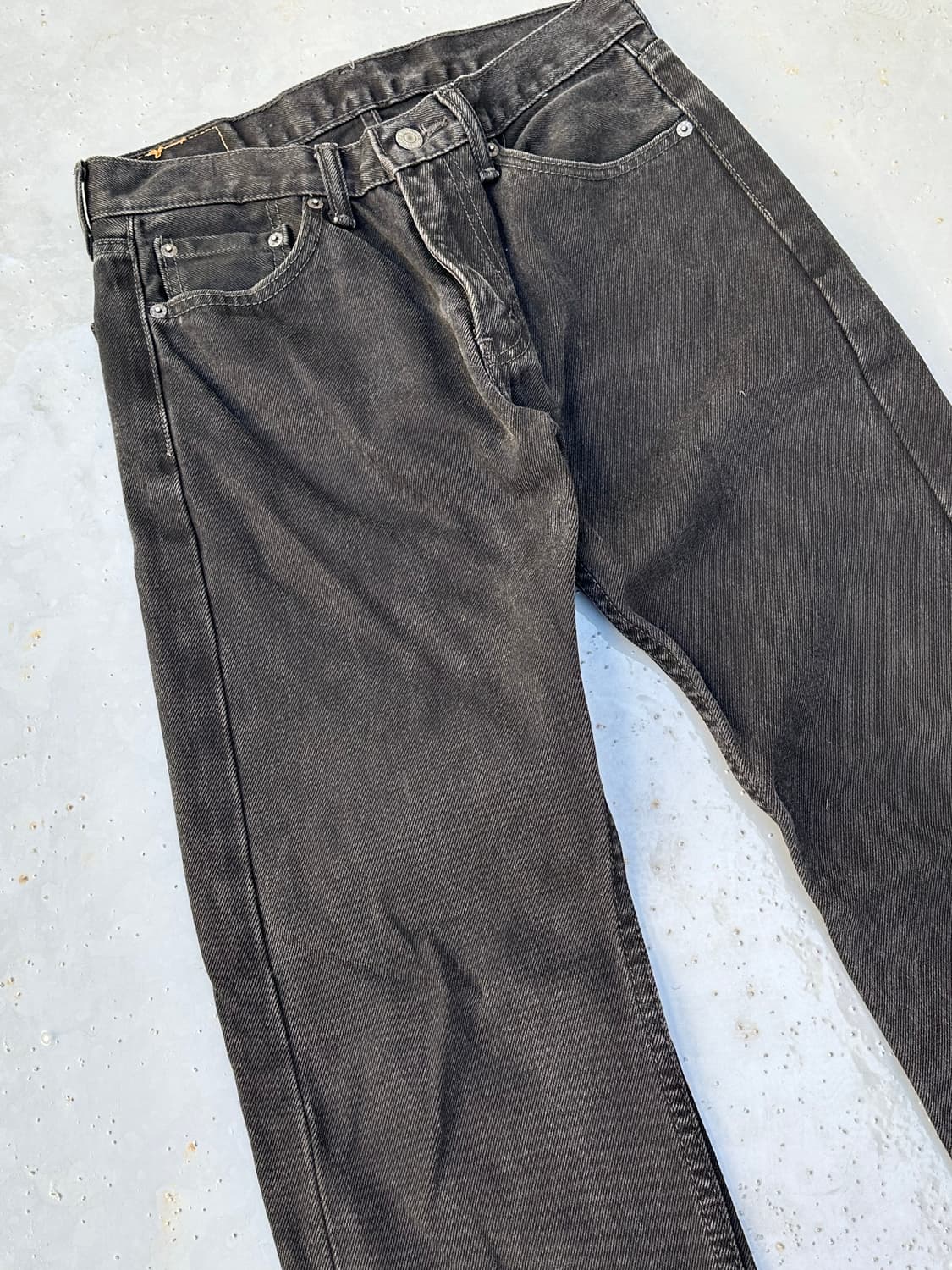 [리바이스] •Levi's 505 Black Denim 상품이미지3