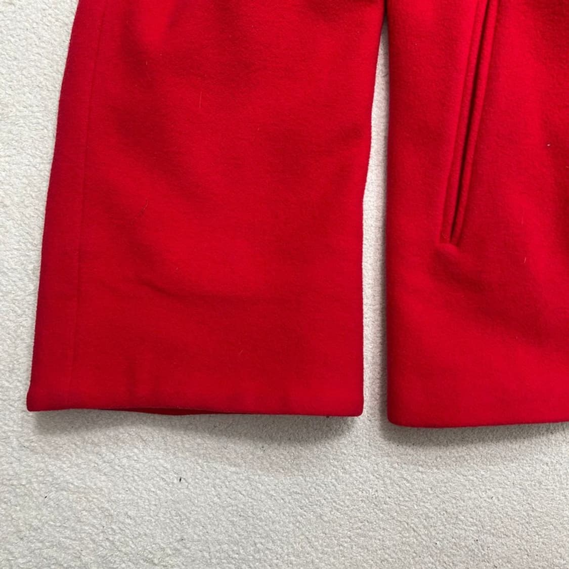 엠포리오 아르마니 레드 코트 US 12 상품이미지2