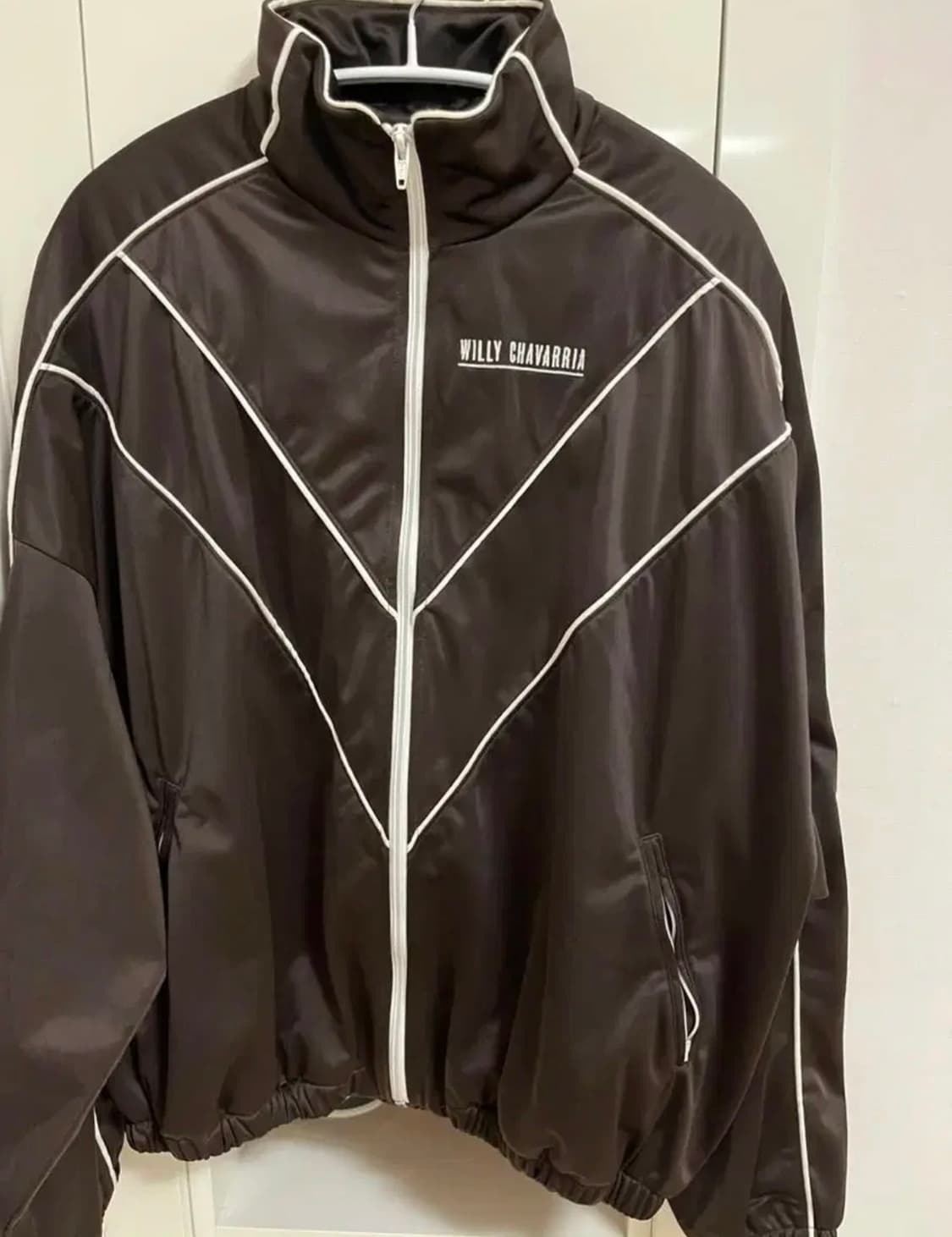 윌리차바리아 트랙자켓 M 브라운 상품이미지1