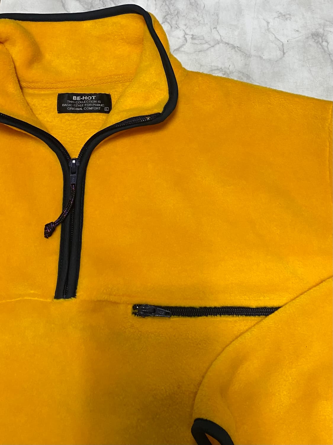 후리스 풀오버 반집업 플리스 자켓 105 상품이미지2