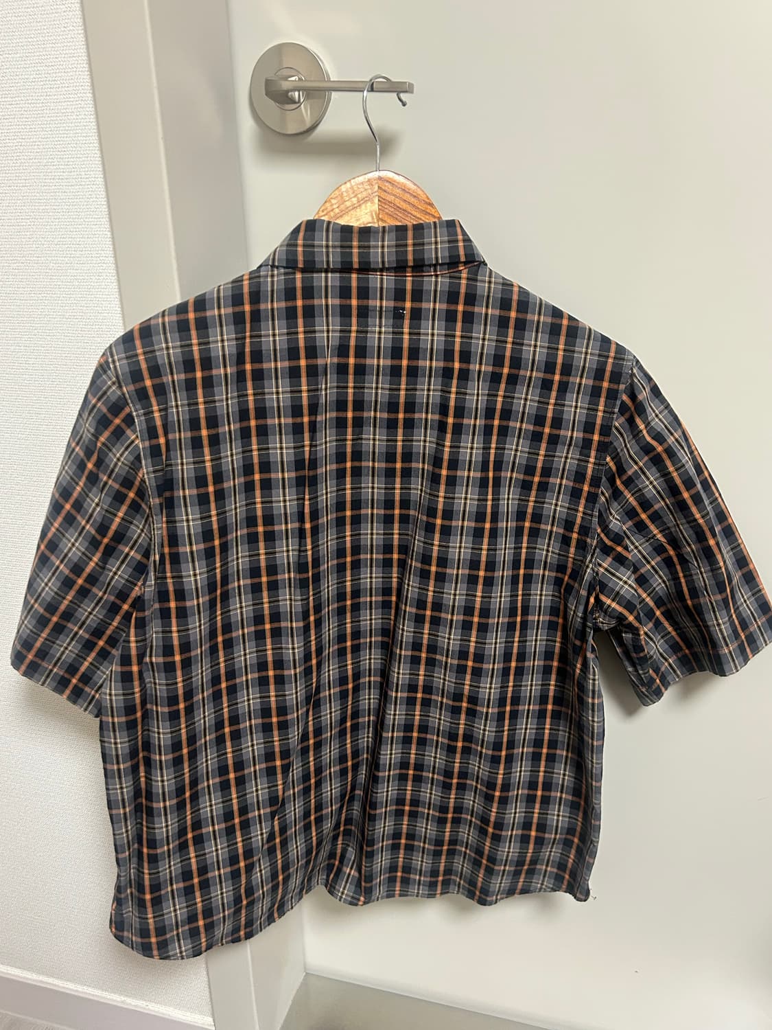 Pocket Check Half Shirts 상품이미지2