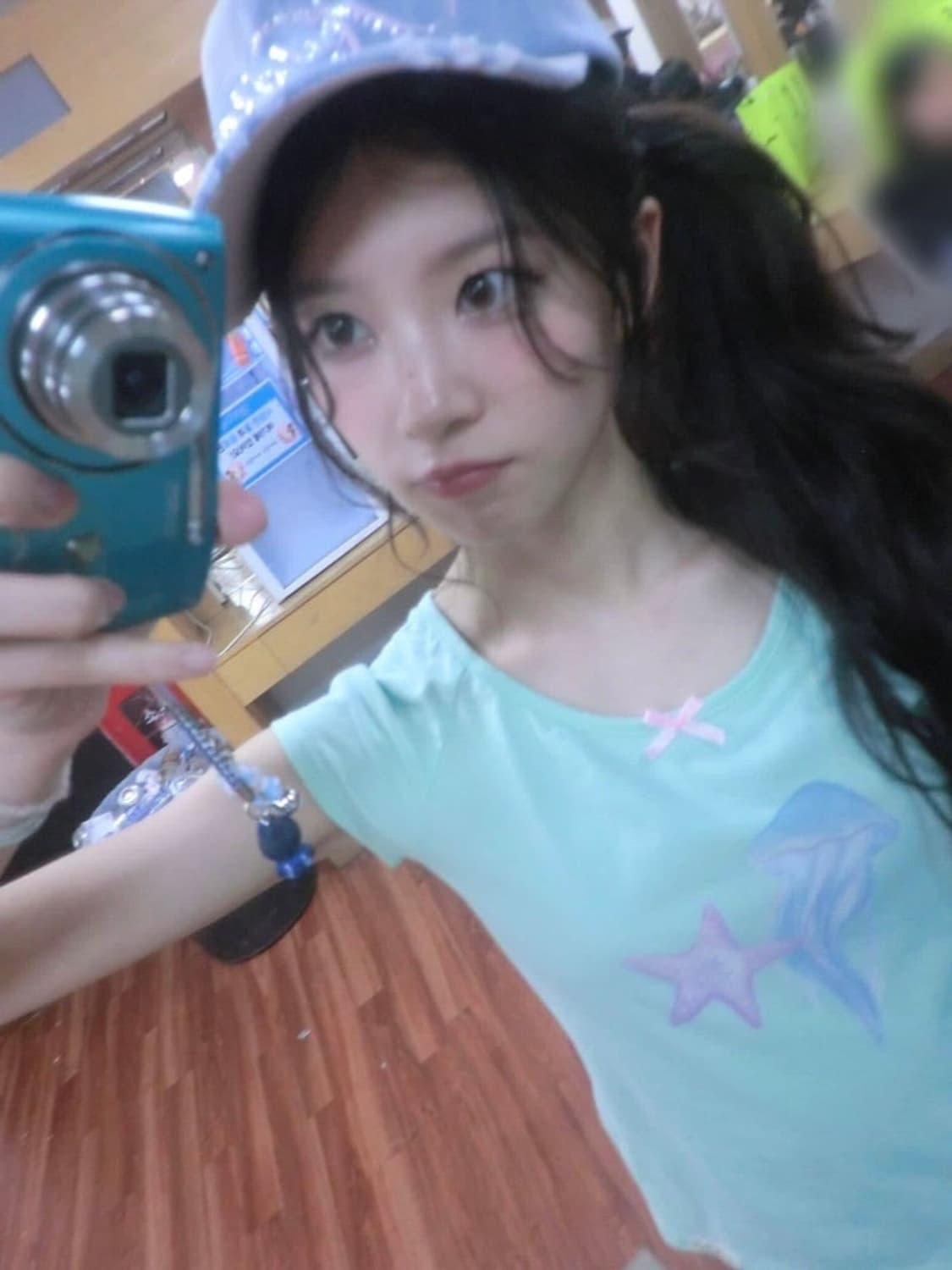 setsetset 쎄쎄쎄 젤리 스타 티셔츠 민트 상품이미지1