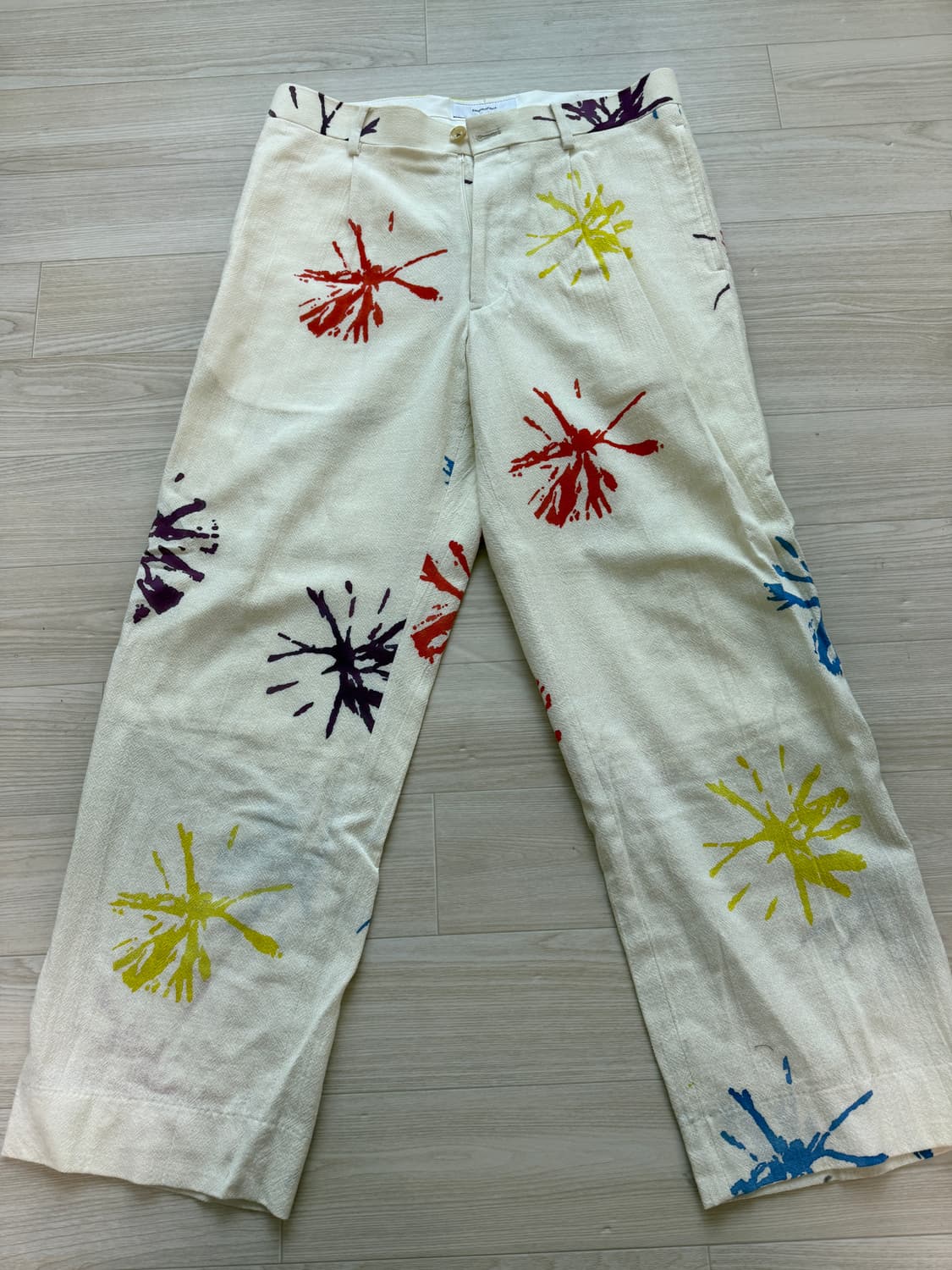 사스콰치패브릭스 Flower dyes slacks 상품이미지1