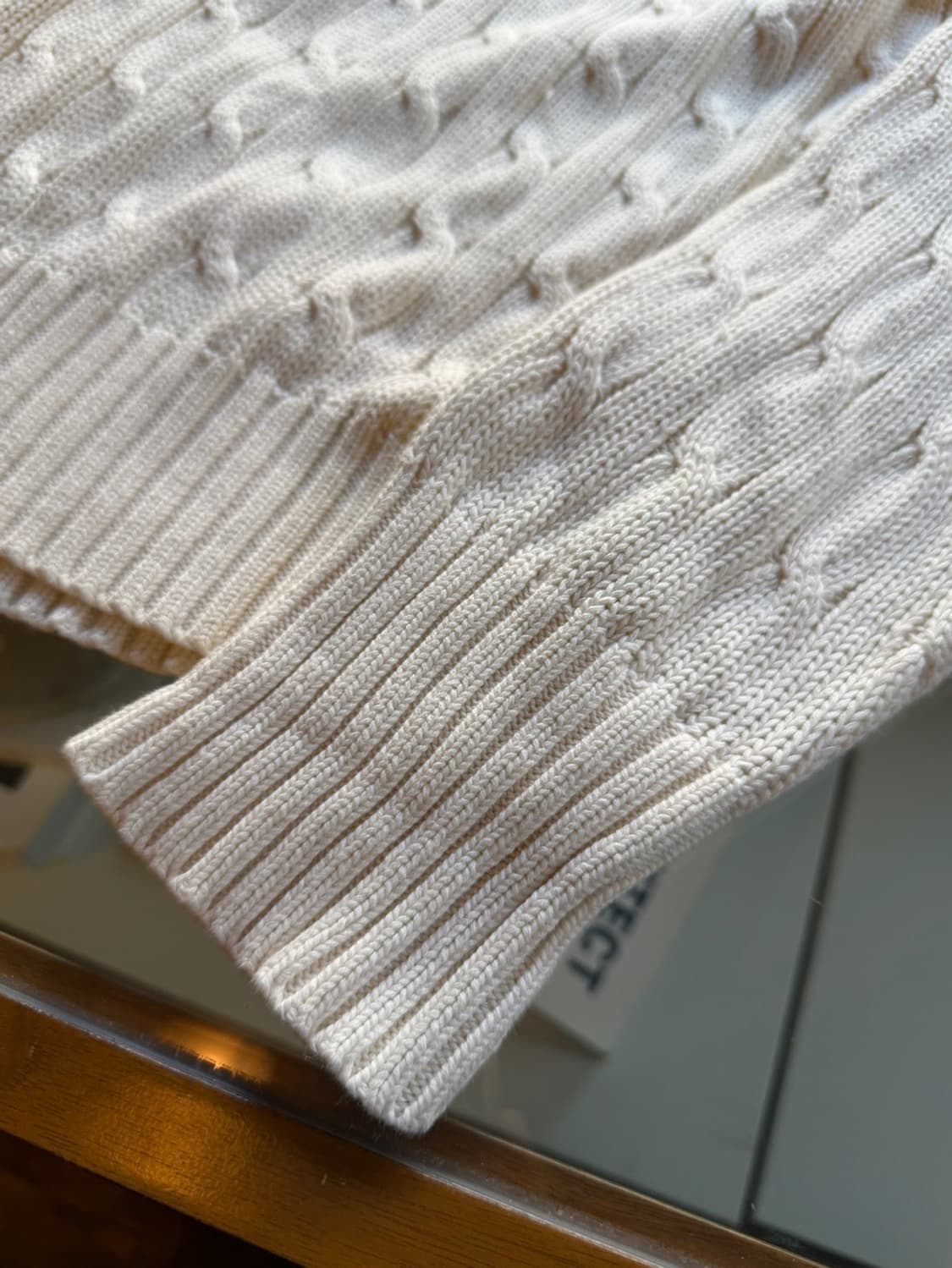 랄프로렌 90s케이블 니트 남성105 상품이미지6