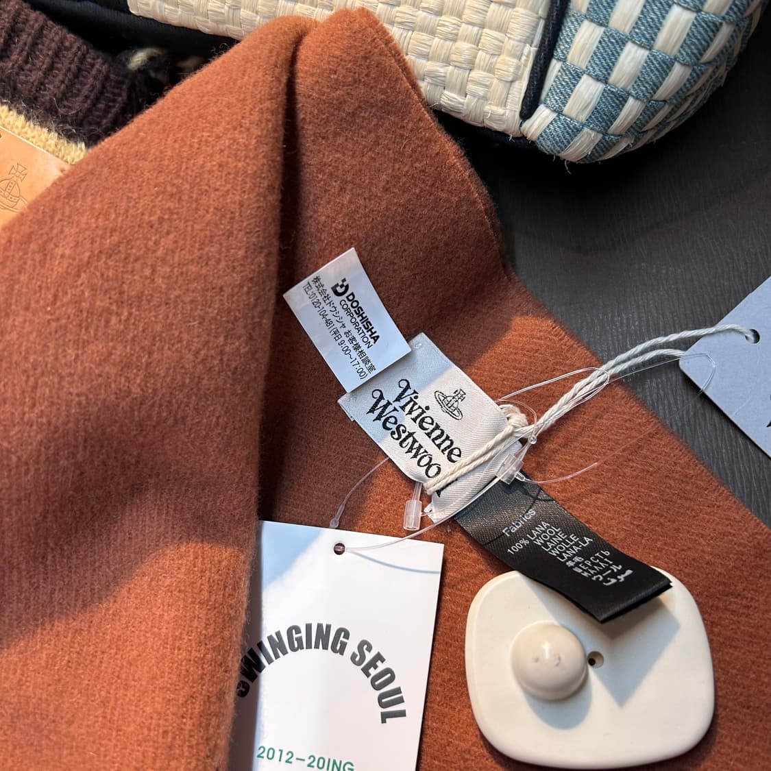 Vivienne Westwood embroidered Muffler 상품이미지3