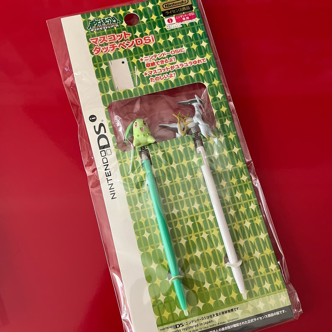 레트로) 닌텐도 NDS 3DS 포켓몬 터치팬 세트 2종 상품이미지4