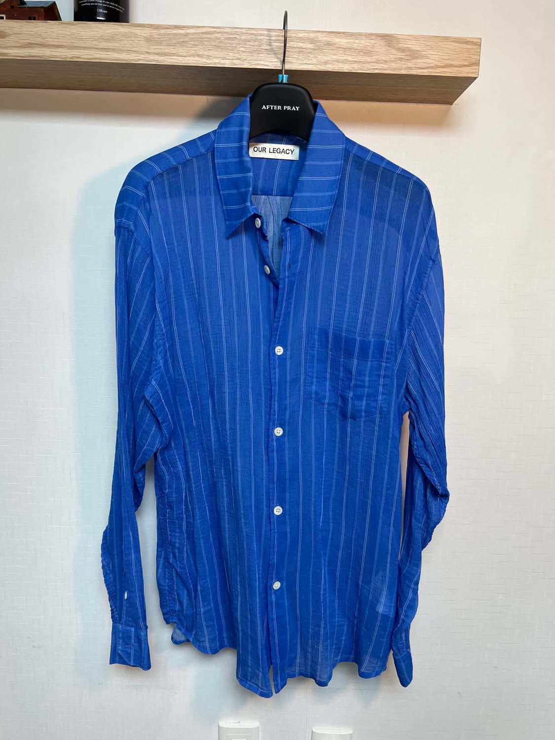 아워레가시 스트라이프 셔츠 상품이미지1