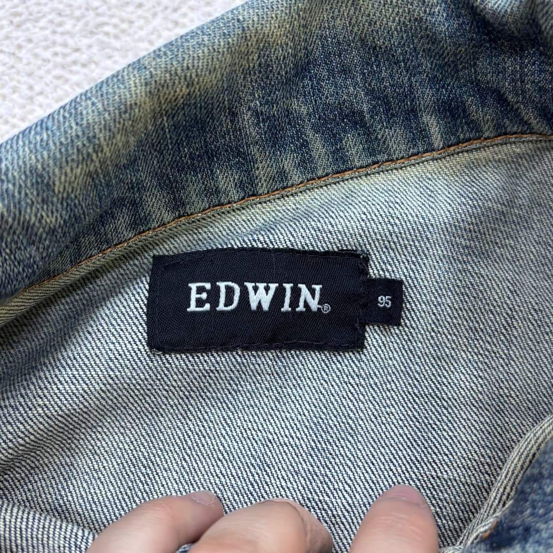 95 에드윈 포켓 웨스턴 데님 자켓 0427E 상품이미지3