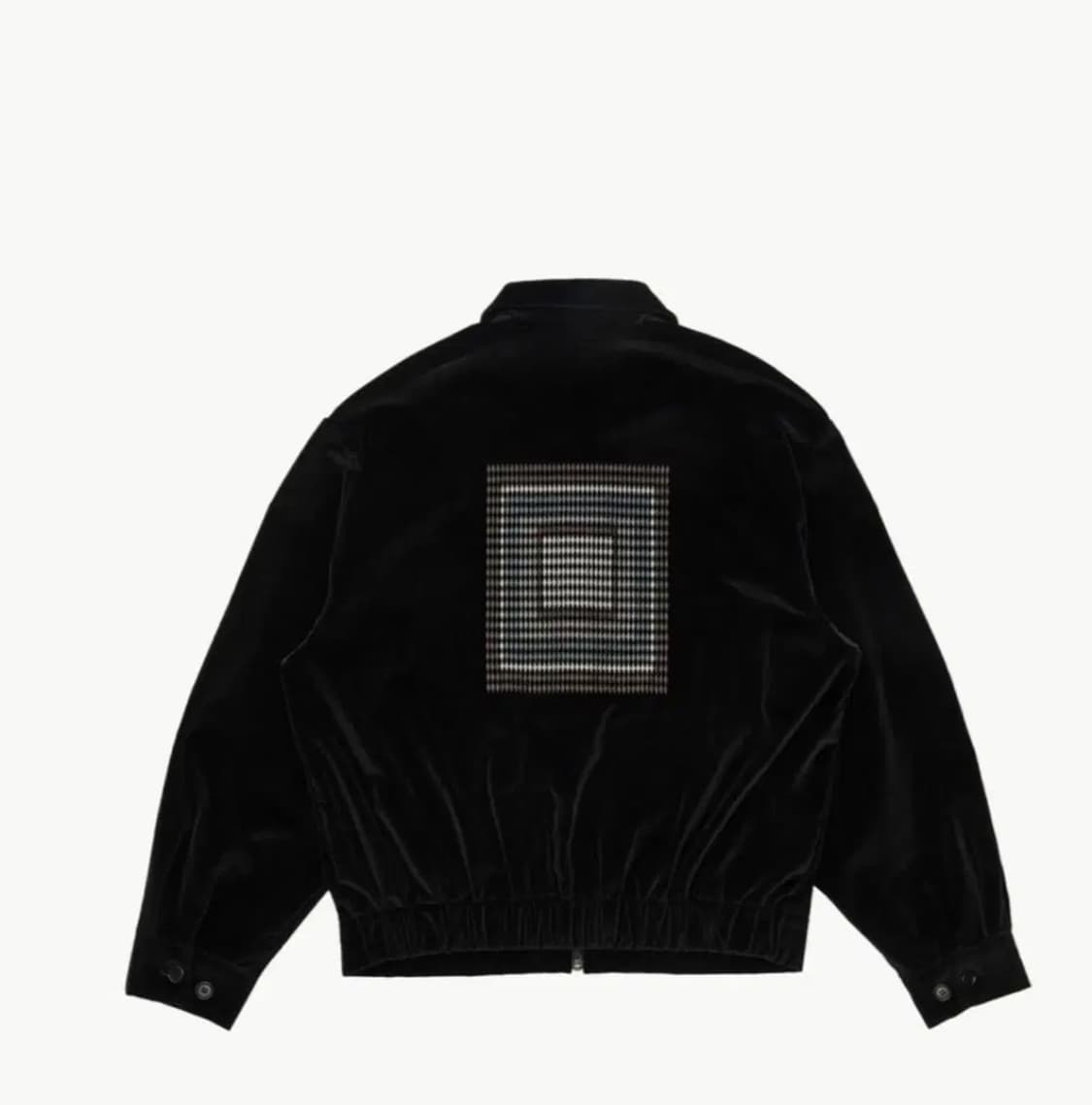 아모멘토 벨벳 블루종 자켓 상품이미지1