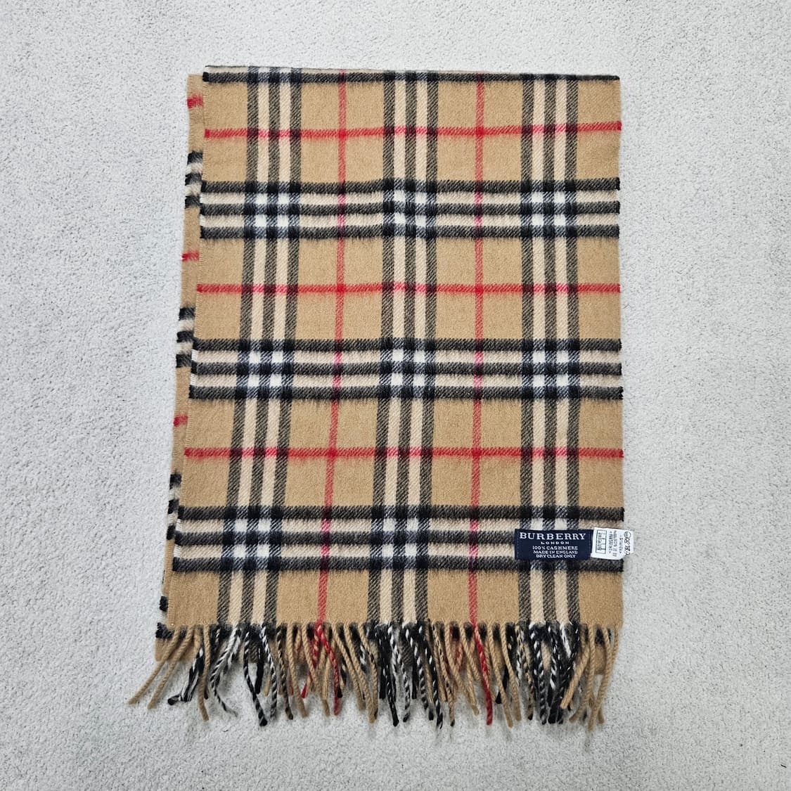 버버리 캐시미어 머플러 국택 상품이미지1