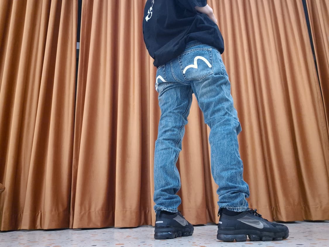 에비수(EVISU) 중청 데님 청바지 상품이미지1