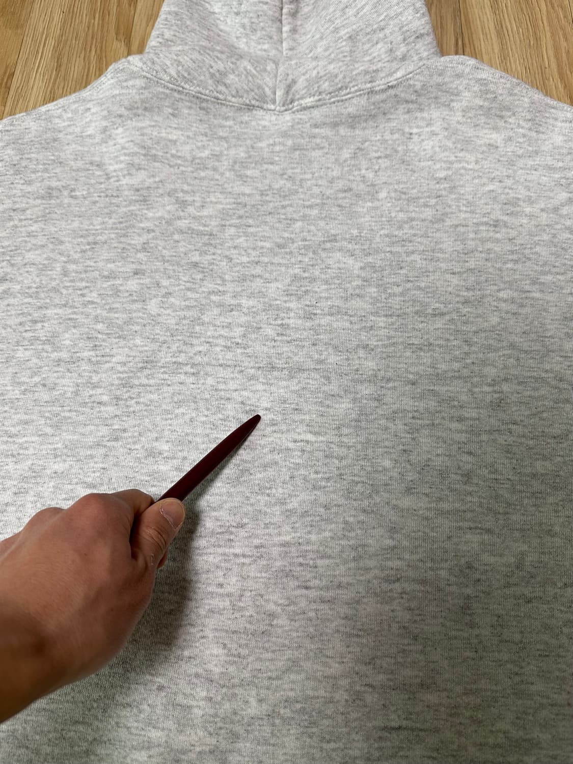 90s 빈티지 러셀 후드 밝은그레이 XL USA 상품이미지10