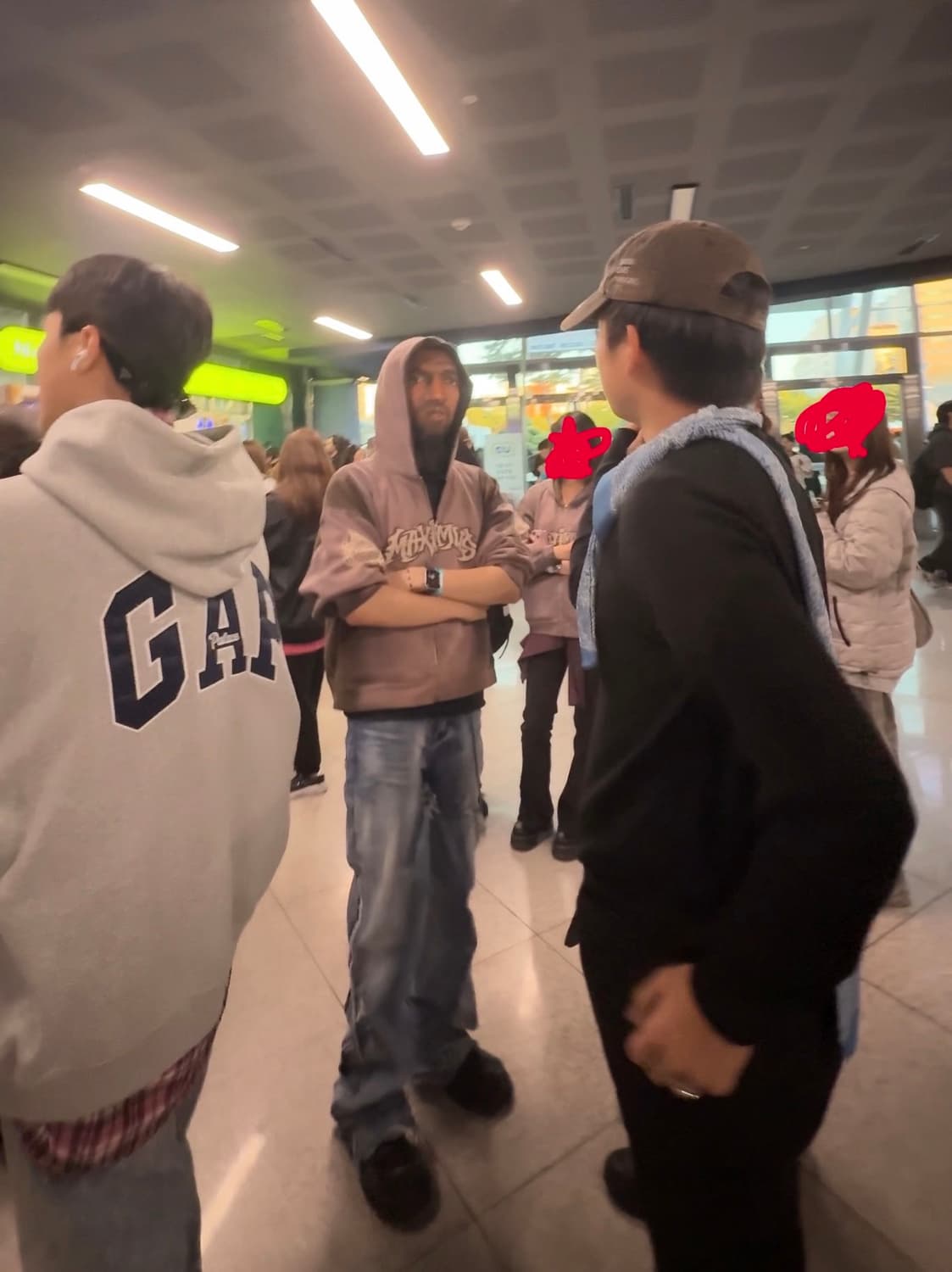 트래비스 스캇 내한 후드집업 머천 M 상품이미지5