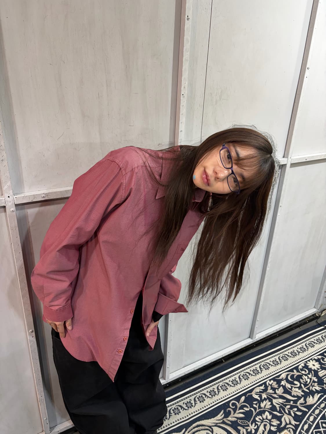 Christian Dior Red Button-Up Shirt 상품이미지3