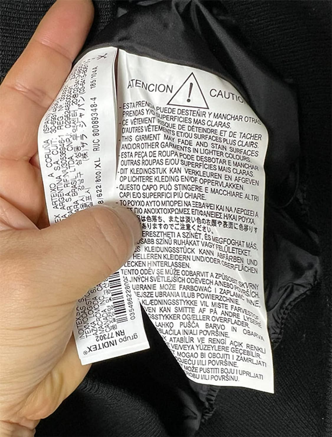 ZARA 자라 남자 인조가죽자켓 춘추 XL 105 상품이미지4