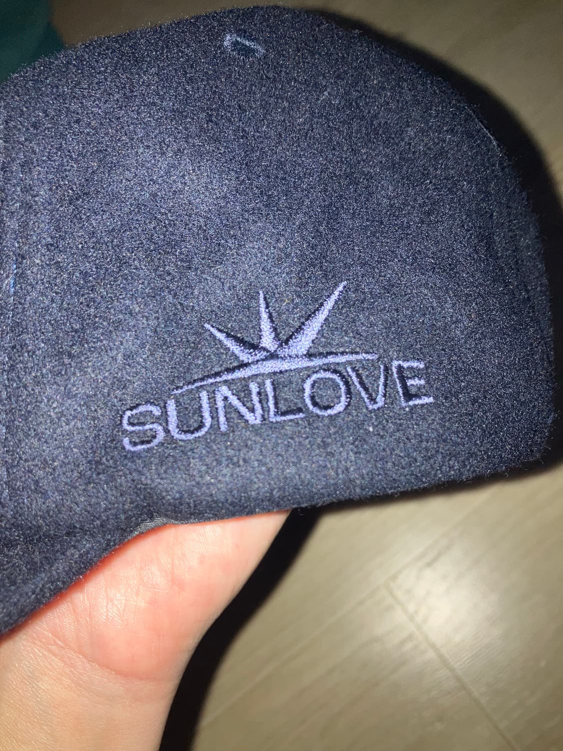 썬러브 울 볼캡 네이비 상품이미지4
