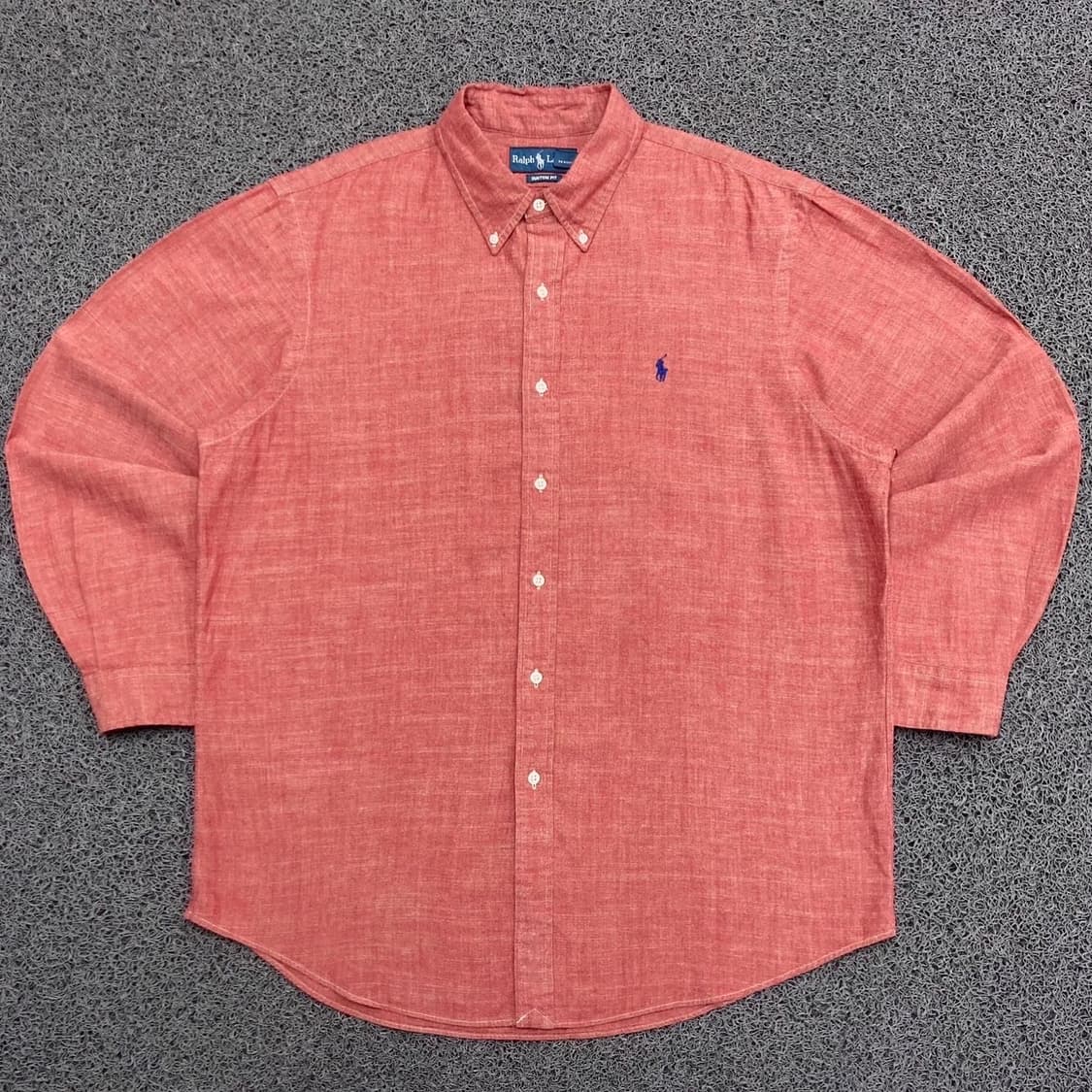 Polo 폴로 랄프로렌 신형 로고 워싱 코튼 셔츠  ( 상품이미지1