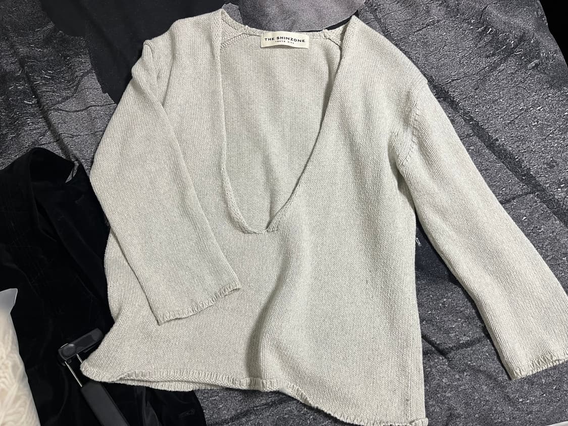 The Shinzone v넥 니트 상품이미지1